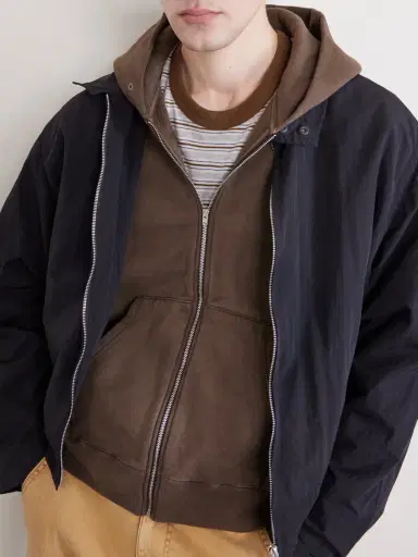 Visvim Jumbo Cotton-Jersey Zip-Up Hoodie - Men | Thumbnail 5 Visvim Jumbo Cotton-Jersey Zip-Up Hoodie - Men | Thumbnail 5