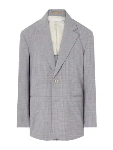 Our Legacy Industry Checked Grain de Poudre Blazer - Men | Thumbnail 1 Our Legacy Industry Checked Grain de Poudre Blazer - Men | Thumbnail 1
