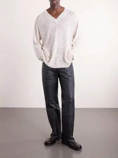 Our Legacy Rue Linen and Cotton-Blend Sweater - Men | Thumbnail 2 Our Legacy Rue Linen and Cotton-Blend Sweater - Men | Thumbnail 2