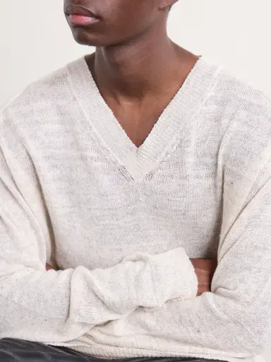 Our Legacy Rue Linen and Cotton-Blend Sweater - Men | Thumbnail 5 Our Legacy Rue Linen and Cotton-Blend Sweater - Men | Thumbnail 5