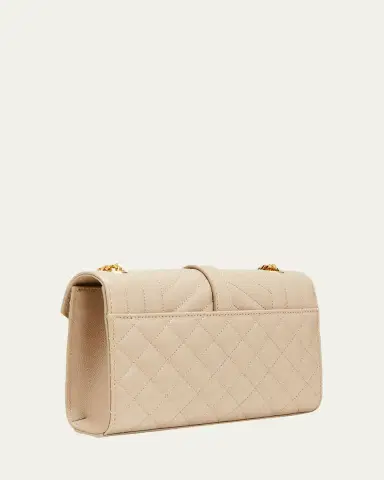 Saint Laurent Envelope Triquilt Small YSL Shoulder Bag in Grained Leather | Thumbnail 3 Saint Laurent Envelope Triquilt Small YSL Shoulder Bag in Grained Leather | Thumbnail 3