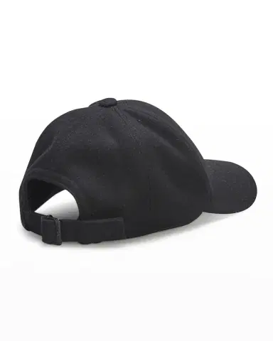 Saint Laurent YSL Wool Felt Baseball Cap | Thumbnail 2 Saint Laurent YSL Wool Felt Baseball Cap | Thumbnail 2