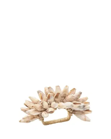 Kim Seybert Shell Fringe Napkin Ring | Thumbnail 1 Kim Seybert Shell Fringe Napkin Ring | Thumbnail 1