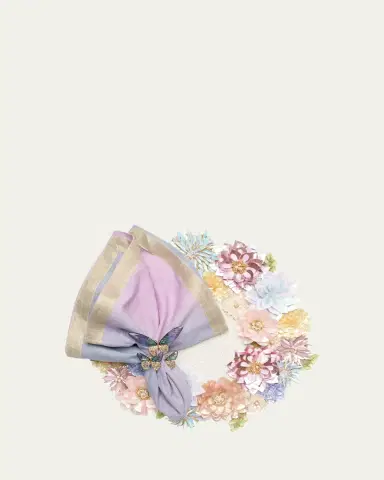 Kim Seybert Flutter Napkin Rings, Set of 4 | Thumbnail 3 Kim Seybert Flutter Napkin Rings, Set of 4 | Thumbnail 3