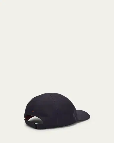 Loro Piana Men's Six-Panel Tonal Logo Baseball Cap | Thumbnail 2 Loro Piana Men's Six-Panel Tonal Logo Baseball Cap | Thumbnail 2