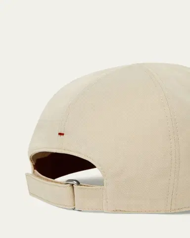 Loro Piana Men's Six-Panel Tonal Logo Baseball Cap | Thumbnail 4 Loro Piana Men's Six-Panel Tonal Logo Baseball Cap | Thumbnail 4