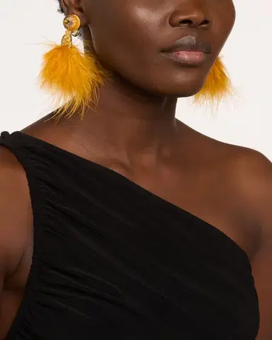 RANJANA KHAN Micro Pom Earrings | Thumbnail 2 RANJANA KHAN Micro Pom Earrings | Thumbnail 2