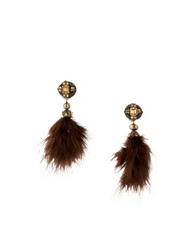 Ranjana Khan Alice Mini Pom Earrings | Thumbnail 1 Ranjana Khan Alice Mini Pom Earrings | Thumbnail 1