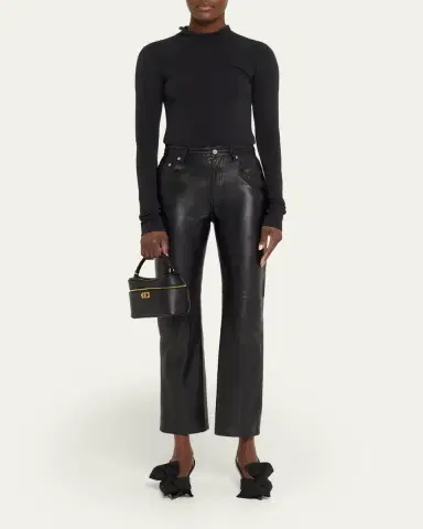 Balenciaga Rodeo Leather Vanity Top-Handle Bag | Thumbnail 5 Balenciaga Rodeo Leather Vanity Top-Handle Bag | Thumbnail 5