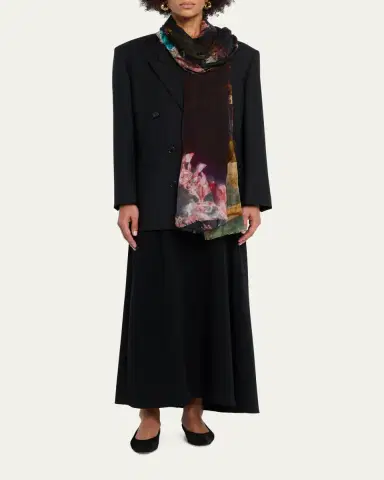 Faliero Sarti Rouge Noir Scarf | Thumbnail 3 Faliero Sarti Rouge Noir Scarf | Thumbnail 3