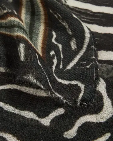 Faliero Sarti x Peter Beard Studio Zebra Print Stole | Thumbnail 4 Faliero Sarti x Peter Beard Studio Zebra Print Stole | Thumbnail 4