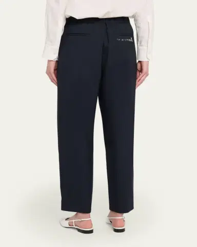 Marni Wool Twill Tapered-Leg Ankle Trousers | Thumbnail 3 Marni Wool Twill Tapered-Leg Ankle Trousers | Thumbnail 3