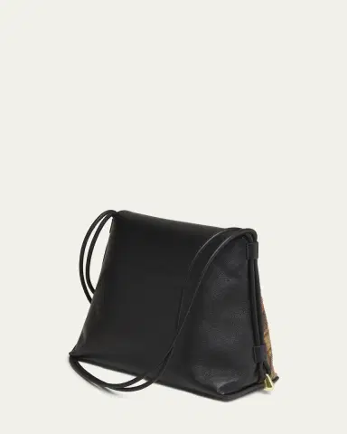 3.1 Phillip Lim ID Petite Soft Fuzzy Suede & Leather Shoulder Bag | Thumbnail 3 3.1 Phillip Lim ID Petite Soft Fuzzy Suede & Leather Shoulder Bag | Thumbnail 3