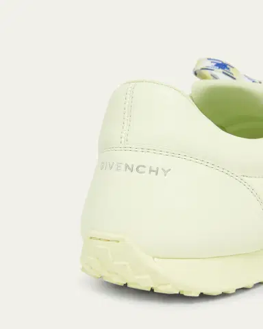 Givenchy Men's Glide Leather Low-Top Runner Sneakers | Thumbnail 5 Givenchy Men's Glide Leather Low-Top Runner Sneakers | Thumbnail 5
