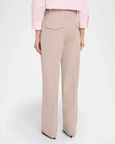 Jil Sander Pleated Wool Straight-Leg Pants | Thumbnail 15 Jil Sander Pleated Wool Straight-Leg Pants | Thumbnail 15