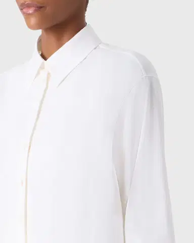 Akris Colorblock Patchwork Button-Down Blouse | Thumbnail 7 Akris Colorblock Patchwork Button-Down Blouse | Thumbnail 7