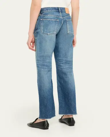 MOUSSY VINTAGE Needham Faded Straight-Leg Jeans | Thumbnail 3 MOUSSY VINTAGE Needham Faded Straight-Leg Jeans | Thumbnail 3