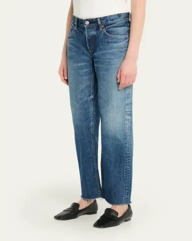 MOUSSY VINTAGE Needham Faded Straight-Leg Jeans | Thumbnail 4 MOUSSY VINTAGE Needham Faded Straight-Leg Jeans | Thumbnail 4