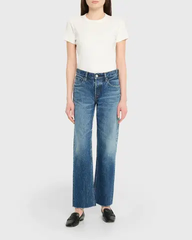 MOUSSY VINTAGE Needham Faded Straight-Leg Jeans | Thumbnail 6 MOUSSY VINTAGE Needham Faded Straight-Leg Jeans | Thumbnail 6