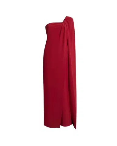 Givenchy Twisted One-Shoulder Cape Gown | Thumbnail 1 Givenchy Twisted One-Shoulder Cape Gown | Thumbnail 1