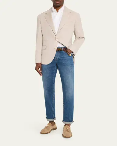 Brunello Cucinelli Linen Suit Jacket | Thumbnail 2 Brunello Cucinelli Linen Suit Jacket | Thumbnail 2