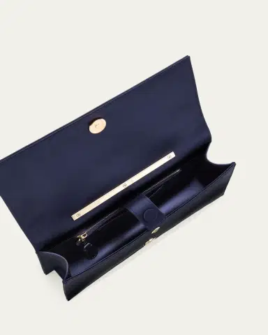 Giorgio Armani Crystal Avenue Rhinestone & Satin Clutch Bag | Thumbnail 4 Giorgio Armani Crystal Avenue Rhinestone & Satin Clutch Bag | Thumbnail 4