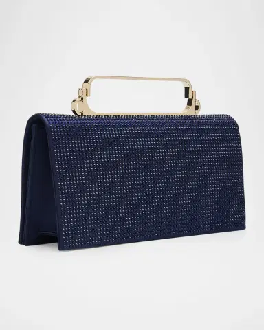 Giorgio Armani Crystal Avenue Rhinestone & Satin Clutch Bag | Thumbnail 7 Giorgio Armani Crystal Avenue Rhinestone & Satin Clutch Bag | Thumbnail 7