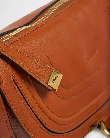 Chloé Marcie Mini Saddle Shoulder Bag in Leather | Thumbnail 23 Chloé Marcie Mini Saddle Shoulder Bag in Leather | Thumbnail 23