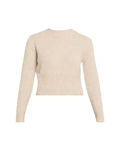 Guest in Residence Alina Crewneck Cashmere-Silk Sweater | Thumbnail 1 Guest in Residence Alina Crewneck Cashmere-Silk Sweater | Thumbnail 1