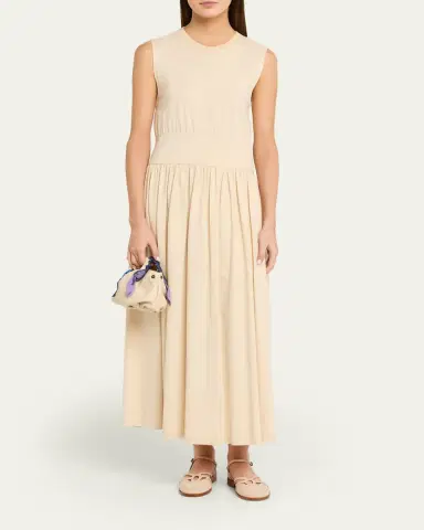 Hereu Bombon Foulard Ruched Leather Top-Handle Bag | Thumbnail 5 Hereu Bombon Foulard Ruched Leather Top-Handle Bag | Thumbnail 5