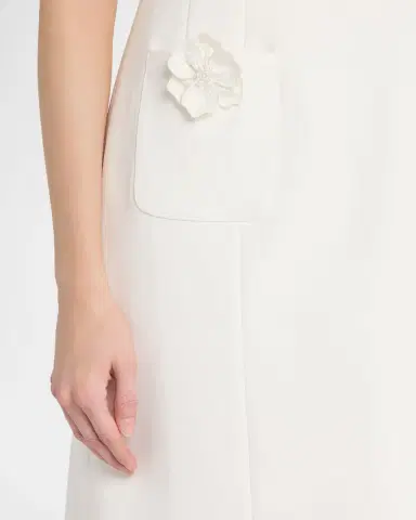 Rickie Freeman for Teri Jon Floral Applique Crepe Mini Dress | Thumbnail 9 Rickie Freeman for Teri Jon Floral Applique Crepe Mini Dress | Thumbnail 9