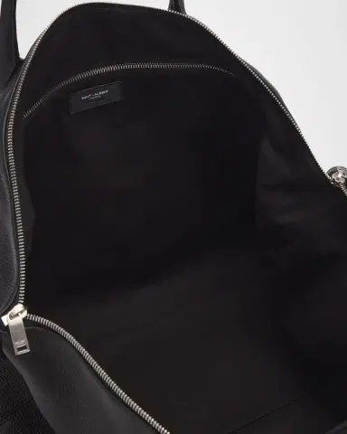Saint Laurent Men's Grained Leather Bowling Tote Bag | Thumbnail 8 Saint Laurent Men's Grained Leather Bowling Tote Bag | Thumbnail 8