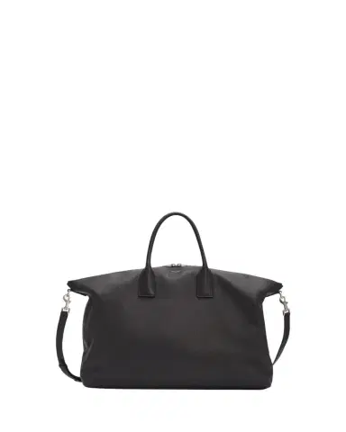 Saint Laurent Men's Grained Leather Bowling Tote Bag | Thumbnail 1 Saint Laurent Men's Grained Leather Bowling Tote Bag | Thumbnail 1