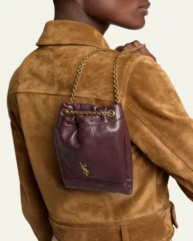 Saint Laurent Jamie Mini YSL Quilted Leather Pochon Shoulder Bag | Thumbnail 2 Saint Laurent Jamie Mini YSL Quilted Leather Pochon Shoulder Bag | Thumbnail 2