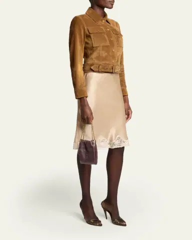 Saint Laurent Jamie Mini YSL Quilted Leather Pochon Shoulder Bag | Thumbnail 5 Saint Laurent Jamie Mini YSL Quilted Leather Pochon Shoulder Bag | Thumbnail 5