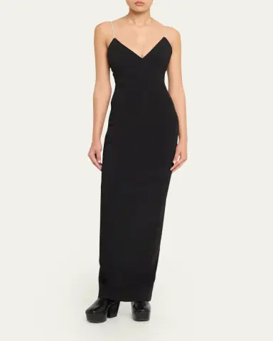 Rick Owens Maillot Sleeveless Column Gown | Thumbnail 2 Rick Owens Maillot Sleeveless Column Gown | Thumbnail 2