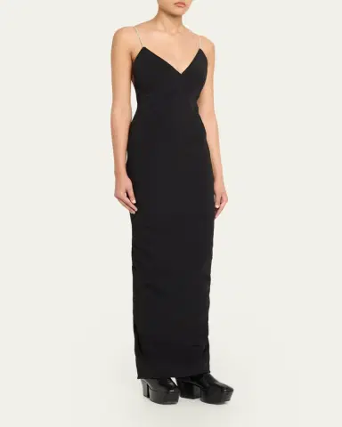 Rick Owens Maillot Sleeveless Column Gown | Thumbnail 4 Rick Owens Maillot Sleeveless Column Gown | Thumbnail 4