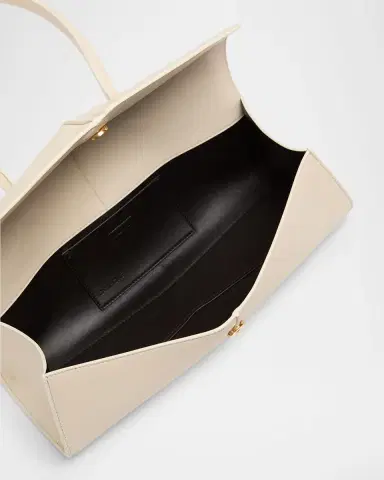 Jil Sander Linea Angular Leather Shoulder Bag | Thumbnail 3 Jil Sander Linea Angular Leather Shoulder Bag | Thumbnail 3