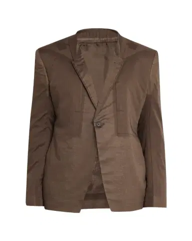 Rick Owens Slim-Fit Cotton Blazer | Thumbnail 1 Rick Owens Slim-Fit Cotton Blazer | Thumbnail 1