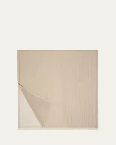 Loro Piana Men's Breeze Silk, Cashmere and Linen Scarf | Thumbnail 3 Loro Piana Men's Breeze Silk, Cashmere and Linen Scarf | Thumbnail 3