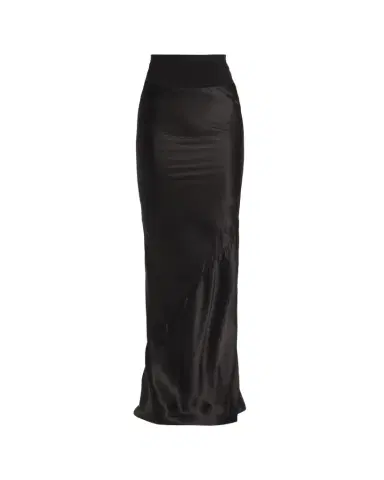 Rick Owens Coda Mixed-Media Maxi Skirt | Thumbnail 1 Rick Owens Coda Mixed-Media Maxi Skirt | Thumbnail 1