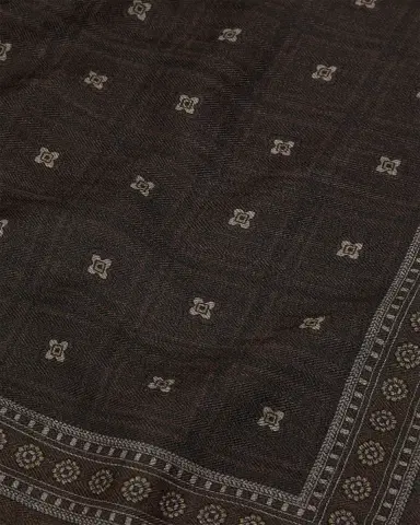 Loro Piana Men's Henry Cashmere and Silk Foulard | Thumbnail 3 Loro Piana Men's Henry Cashmere and Silk Foulard | Thumbnail 3