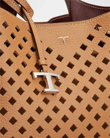Tod's Micro Timeless T Cutout Leather Shoulder Bag | Thumbnail 4 Tod's Micro Timeless T Cutout Leather Shoulder Bag | Thumbnail 4