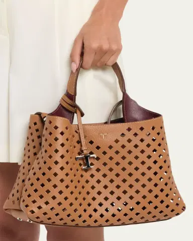 Tod's Micro Timeless T Cutout Leather Shoulder Bag | Thumbnail 5 Tod's Micro Timeless T Cutout Leather Shoulder Bag | Thumbnail 5