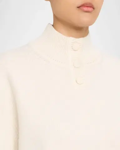 Brandon Maxwell The Kinley Cashmere Cropped Sweater | Thumbnail 9 Brandon Maxwell The Kinley Cashmere Cropped Sweater | Thumbnail 9