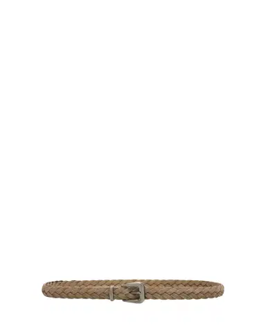 Brunello Cucinelli Braided Leather Belt with Monili | Thumbnail 1 Brunello Cucinelli Braided Leather Belt with Monili | Thumbnail 1