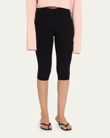TOTEME Knit Capri Leggings | Thumbnail 4 TOTEME Knit Capri Leggings | Thumbnail 4