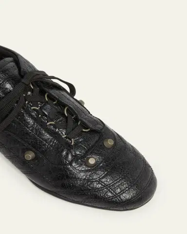 Balenciaga Men's Zen Slim Studded Leather Low-Top Sneakers | Thumbnail 5 Balenciaga Men's Zen Slim Studded Leather Low-Top Sneakers | Thumbnail 5