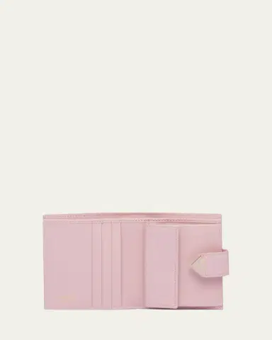 Prada Small Triangle Logo Flap Wallet | Thumbnail 8 Prada Small Triangle Logo Flap Wallet | Thumbnail 8