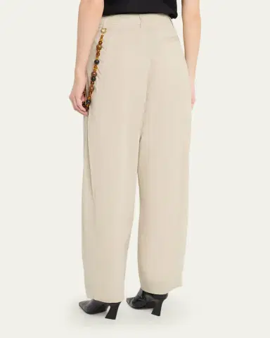 DARKPARK Phebe Tapered Cotton Pants | Thumbnail 3 DARKPARK Phebe Tapered Cotton Pants | Thumbnail 3